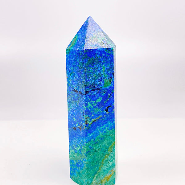 Beautiful Chrysocolla Tower/Point