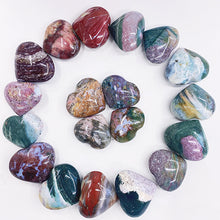 Load image into Gallery viewer, Bearuiful Ocean Jasper Heart