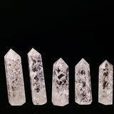 Beautiful Cracked Clear Quartz Tower/Point