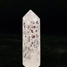 Load image into Gallery viewer, Beautiful Cracked Clear Quartz Tower/Point