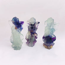 Load image into Gallery viewer, Rose Quartz/Fluorite Flower Fairy