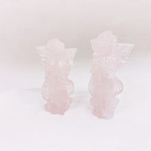 Load image into Gallery viewer, Rose Quartz/Fluorite Flower Fairy