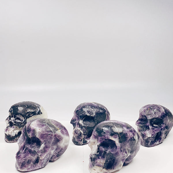 Beautiful Purple Sphalerite Skull