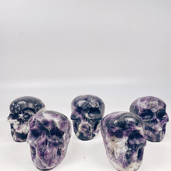 Beautiful Purple Sphalerite Skull