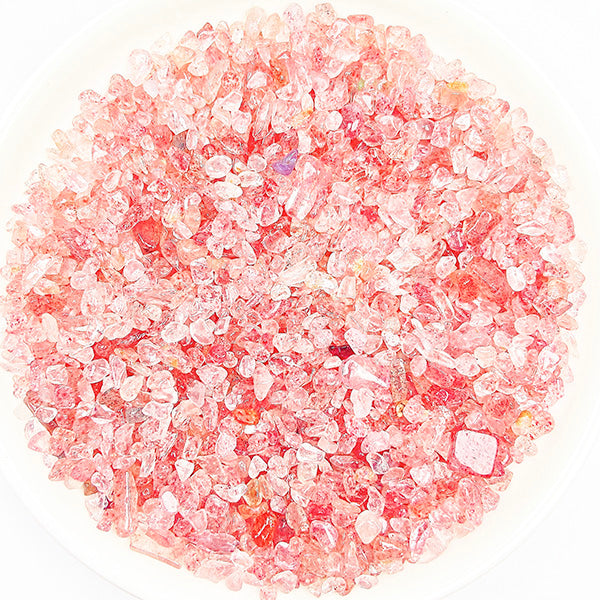 Natural Strawberry Quartz  Chip