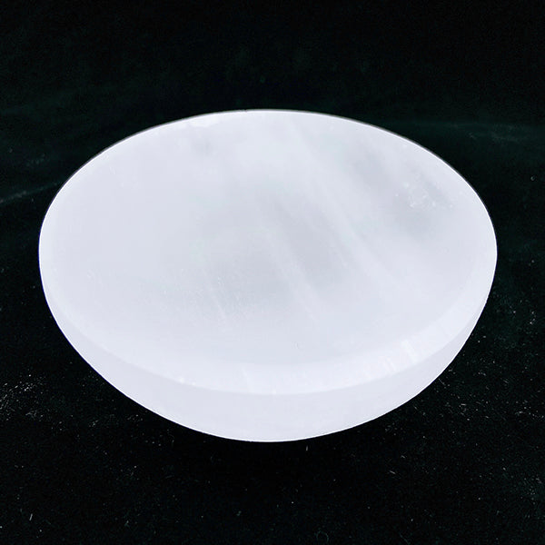 Beautiful Selenite Round Bowl