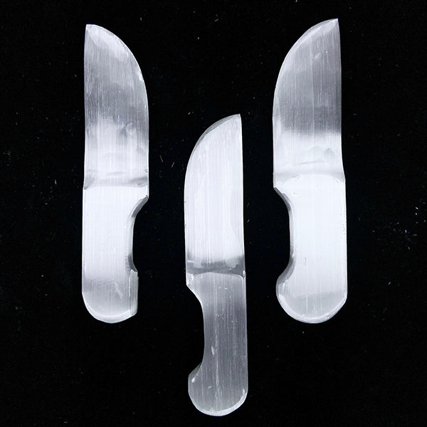 Beautiful Selenite Knife