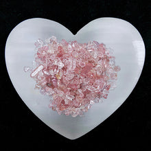 Load image into Gallery viewer, Beautiful Selenite Heart Bowl