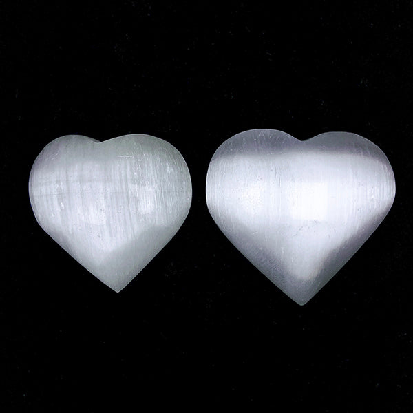 Beautiful Selenite Heart