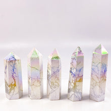 Load image into Gallery viewer, Beautiful Aura Howlite Tower/Point