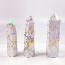 Load image into Gallery viewer, Beautiful Aura Howlite Tower/Point