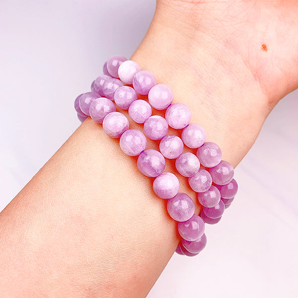 Natural Cat Eye Kunzite  Bracelet Women Bracelet Birthday Present