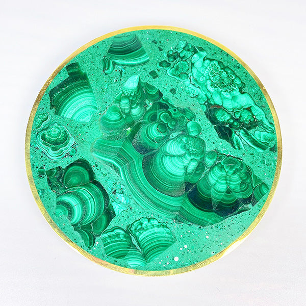 Beautiful Malachite Coaster