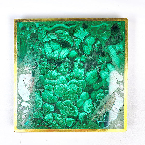 Beautiful Malachite Coaster