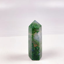 Load image into Gallery viewer, Beautiful Moss Agate Mini Tower/Point