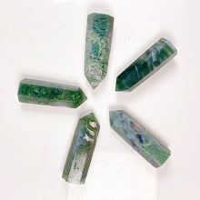 Load image into Gallery viewer, Beautiful Moss Agate Mini Tower/Point