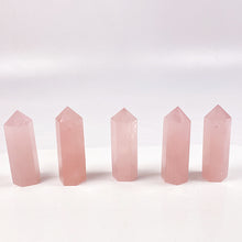 Load image into Gallery viewer, Beautiful Rose Quartz Mini Tower/Point