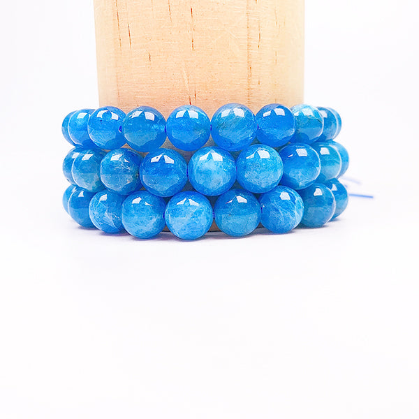 High Quality Nature Blue Apatite Bracelet