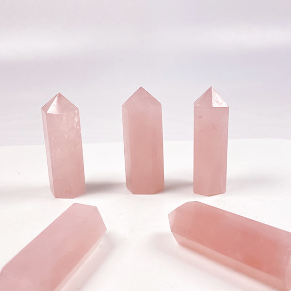 Beautiful Rose Quartz Mini Tower/Point