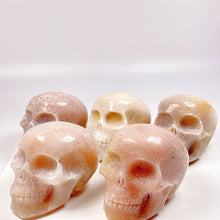 Load image into Gallery viewer, Beautiful Pink Amethyst Skull