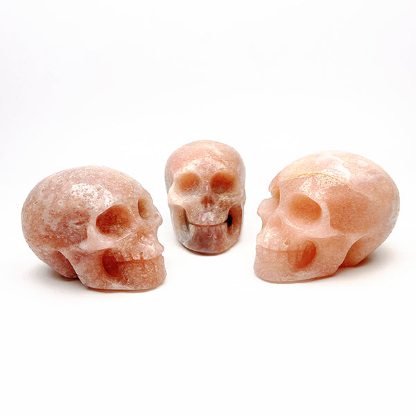 Beautiful Pink Amethyst Middle Size Skull