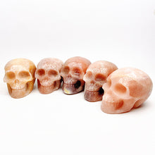 Load image into Gallery viewer, Beautiful Pink Amethyst Middle Size Skull