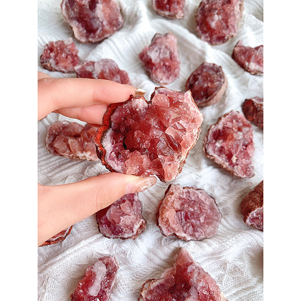 Natural Pink Amethyst Specimen