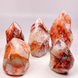 Beautiful Fire Quartz Flame