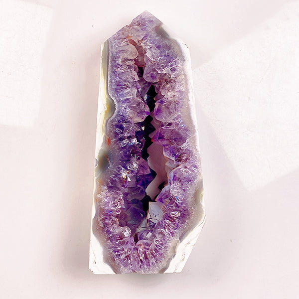 Beautiful Amethyst Geode Tower/Point