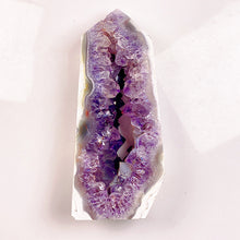 Load image into Gallery viewer, Beautiful Amethyst Geode Tower/Point