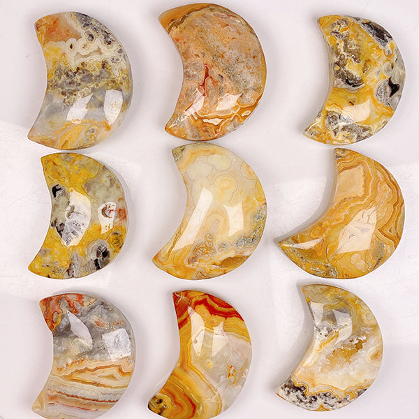 Beautiful Crazy Agate Moon