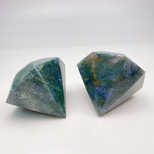 Load image into Gallery viewer, Moss Agate Diamond Tower/Point