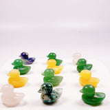 Different Materials Small Yello Duck Carvings