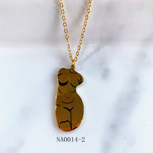 Load image into Gallery viewer, Stainless Steel  Pendant Man Ladybody Hand Necklace NA0014