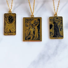 Load image into Gallery viewer, Stainless Steel Pendant Tarot Series Necklace NA0015