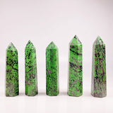 Beautiful Ruby Zoisite Tower/Point