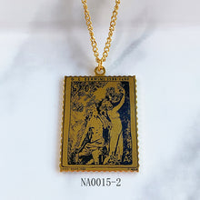 Load image into Gallery viewer, Stainless Steel Pendant Tarot Series Necklace NA0015