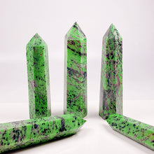 Load image into Gallery viewer, Beautiful Ruby Zoisite Tower/Point