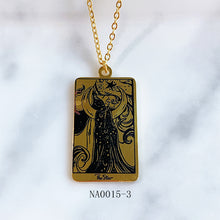 Load image into Gallery viewer, Stainless Steel Pendant Tarot Series Necklace NA0015