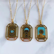 Load image into Gallery viewer, Stainless Steel  Tarot Series Pendant Necklace NA0016