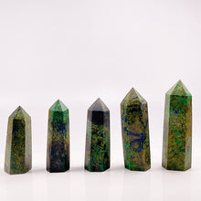 Load image into Gallery viewer, Beautiful Mix Malachite Tower/Point