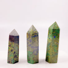 Load image into Gallery viewer, Beautiful Mix Malachite Tower/Point