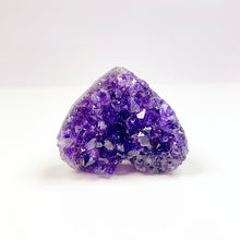 Load image into Gallery viewer, Natural Amethyst Cluster Heart