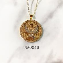 Load image into Gallery viewer, Stainless Steel Virgin Mary  Pendant Zircon Necklace NA0044-46