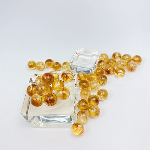 Mini Citrine Sphere