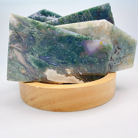 Moss Agate Slice