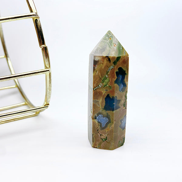 Natural Brecciated Jasper Tower