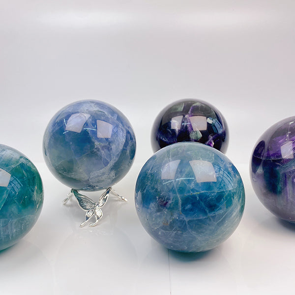 Beautiful  Fluorite Sphere