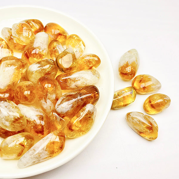 Natural Citrine Tumble