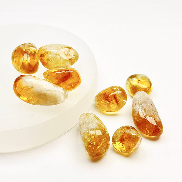 Natural Citrine Tumble